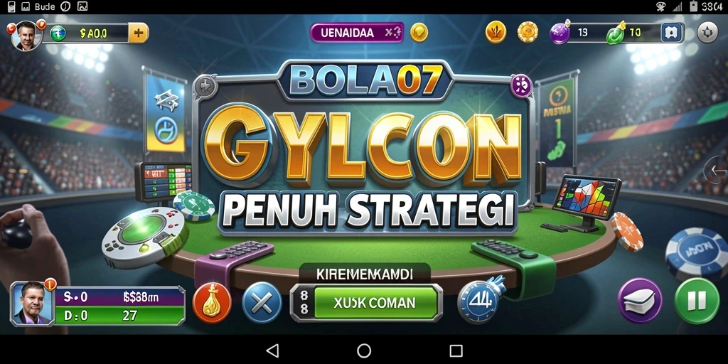 Tampilan gameplay BOLA07 yang menarik dan strategis.