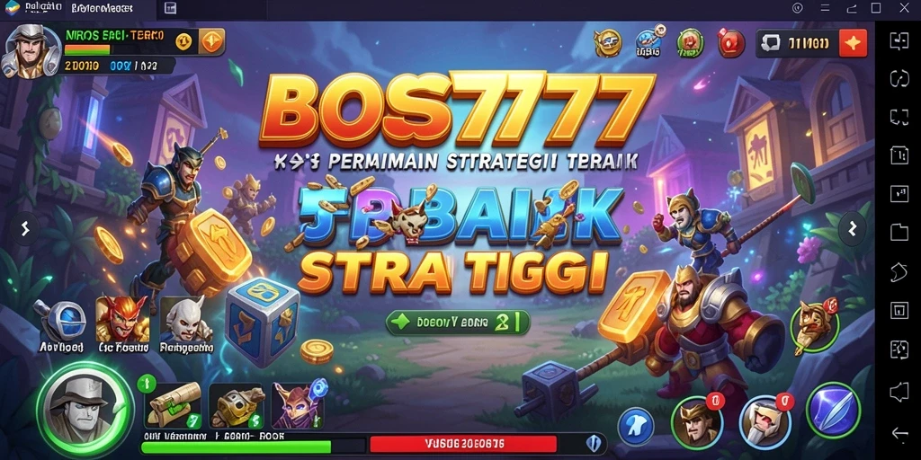 Gameplay seru dalam BOS777 menantang strategi pemain.