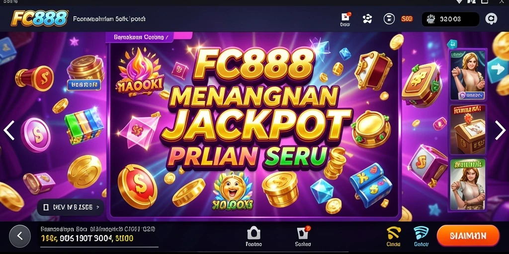 Tampilan gameplay FC888 yang seru dan menantang di mesin Slot.