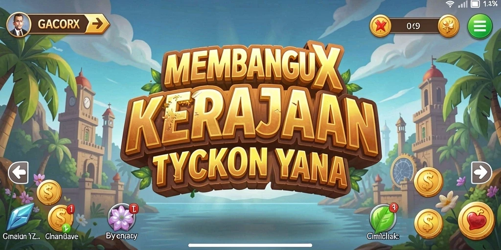 Tangkapan layar utama GACORX menampilkan pengalaman gameplay Tycoon yang menarik.