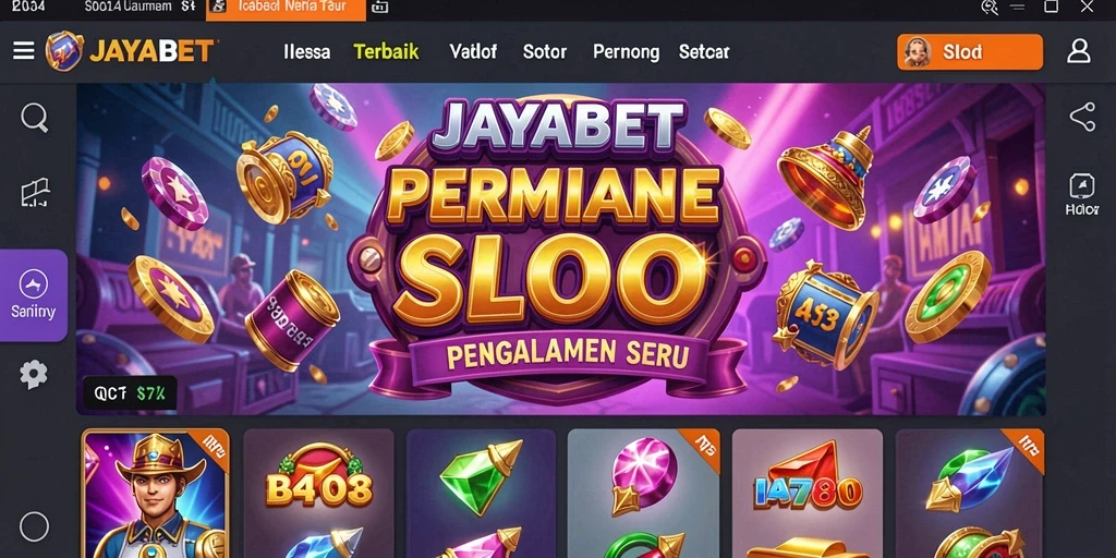 Screenshot JAYABET menunjukkan gameplay slot yang menarik dan interaktif.