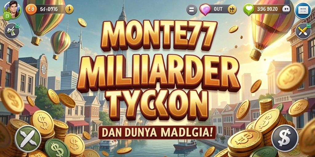 Gameplay menarik di MONTE77 dengan manajemen bisnis yang seru.