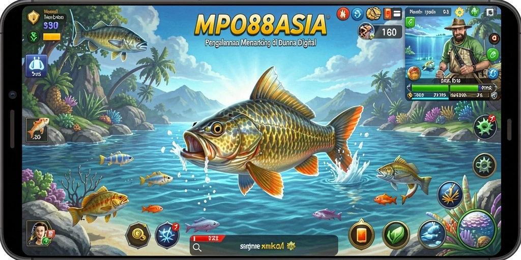 Screenshot MPO88ASIA menunjukkan pengalaman memancing yang seru dan menakjubkan.