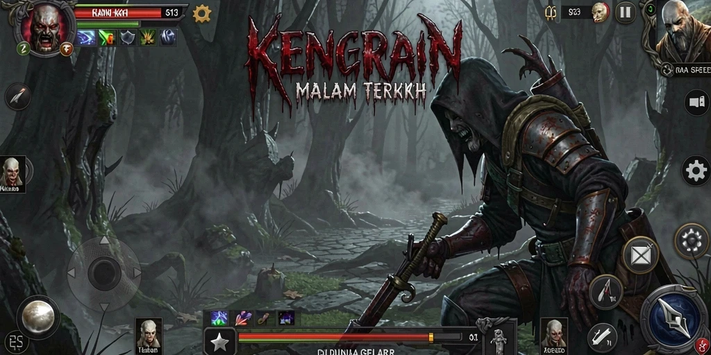 Gambaran menegangkan dari gameplay S13 yang horror dan mendebarkan.