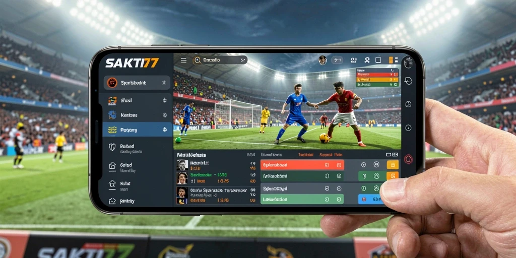 Tampilan gameplay SAKTI77 yang menarik dalam taruhan olahraga.