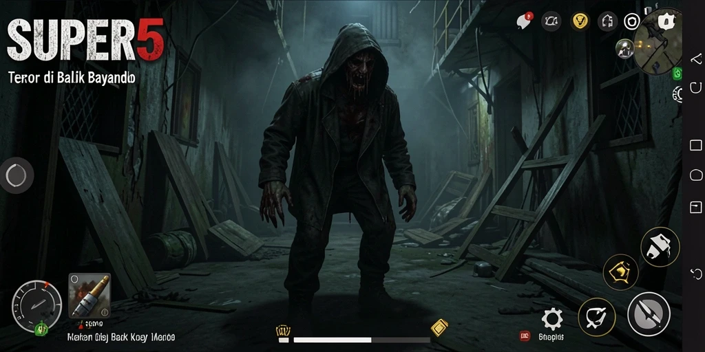 Tangkap suasana menegangkan dari gameplay SUPER5.