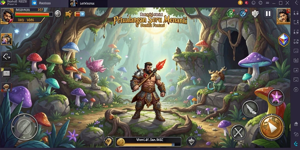 Screenshot gameplay V07 menunjukkan petualangan seru yang menanti.